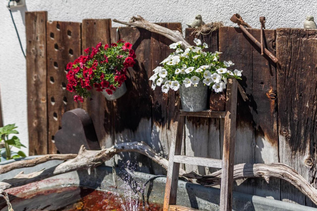 Ferienwohnung Haus Fliri Melago Exterior foto